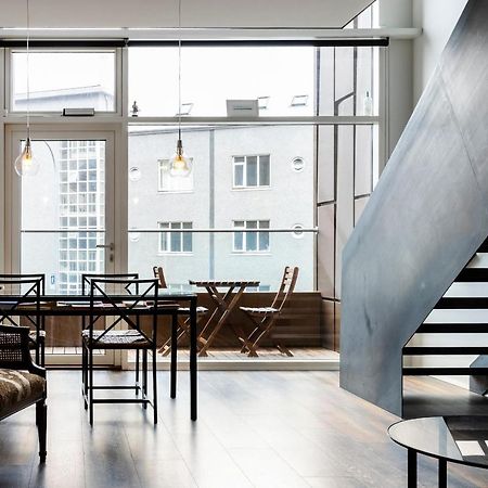 شقة Loft-Style Duplex With Balcony In Downtown ريكيافيك المظهر الخارجي الصورة